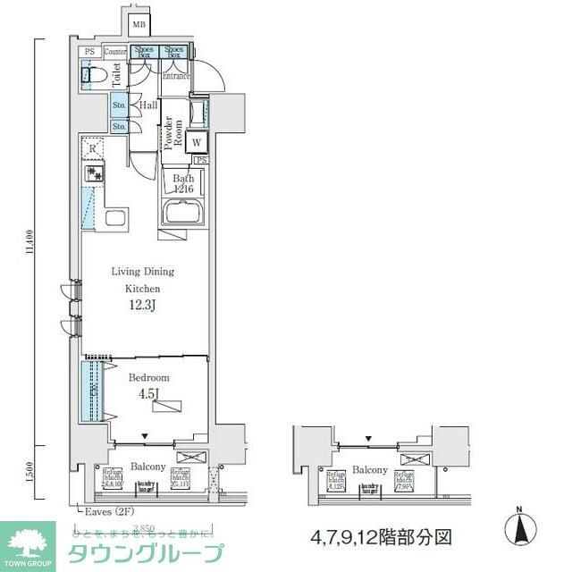 プライマル上野・稲荷町の物件内観写真