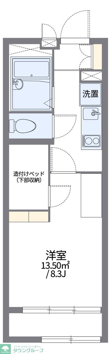 レオパレスリバーポイント小岩IIの物件間取画像