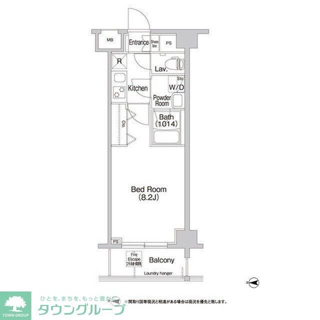 コンフォリア両国トロワの物件間取画像