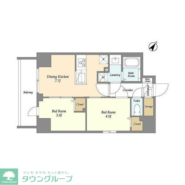 Ａｕｇｕｓｔａ　Ｒｅｓｉｄｅｎｃｅ　新小岩の物件間取画像