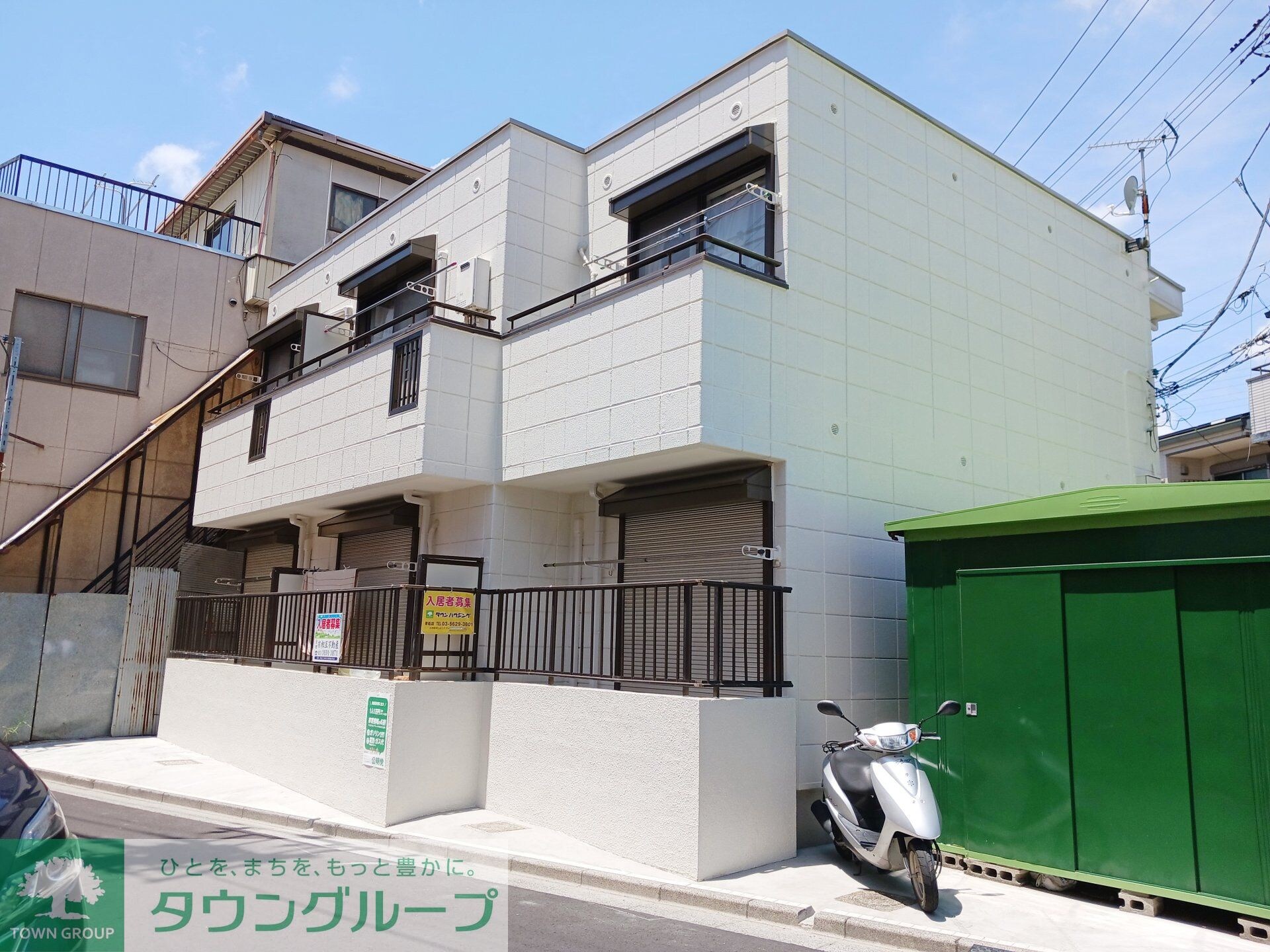 堀切ＴＲハイツの物件外観写真