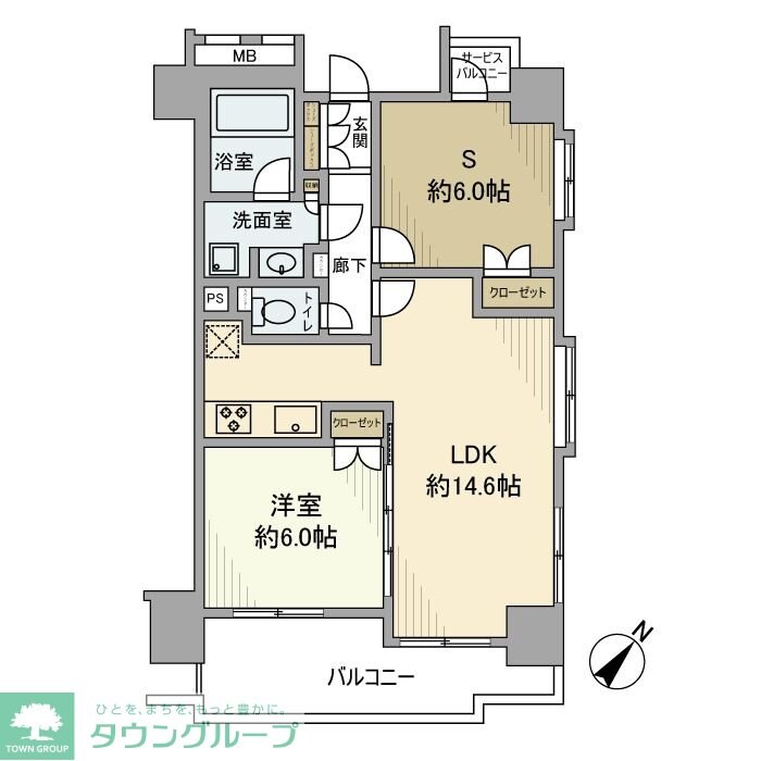 コンフォート・セラフ新小岩の物件間取画像