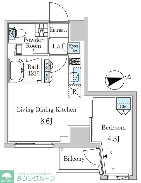 ザ・ライオンズフォーシア外神田の物件間取画像