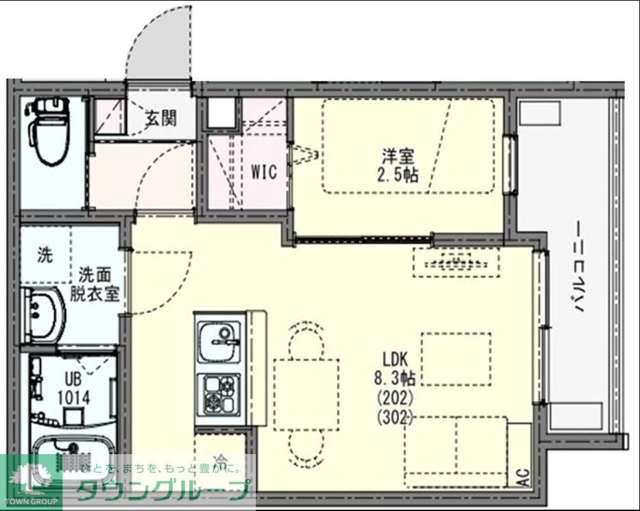 ＫＬＥＩＳ高砂の物件間取画像
