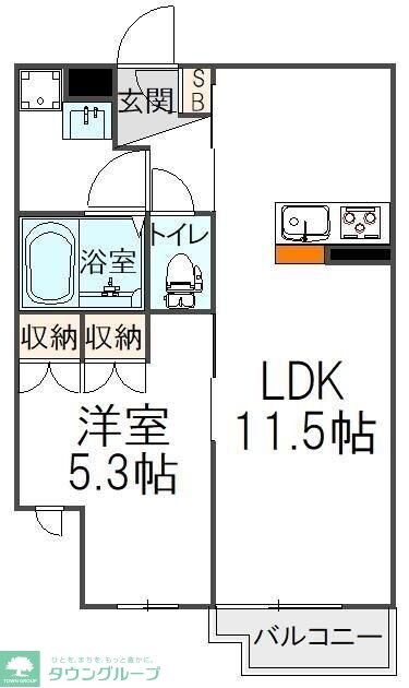 プラネッツの物件間取画像