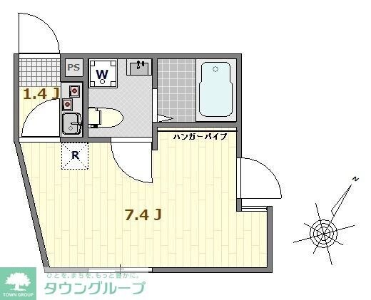 サザンロード堀切IIの物件間取画像