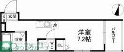 メルディア立石の物件間取画像