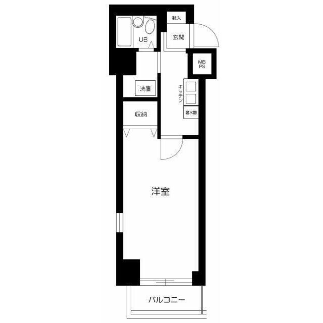 シティハイツ新小岩の物件間取画像