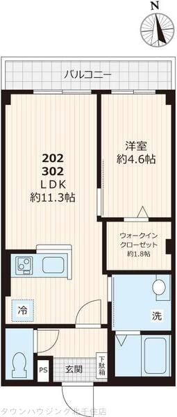 フォレスト　ベベの物件間取画像