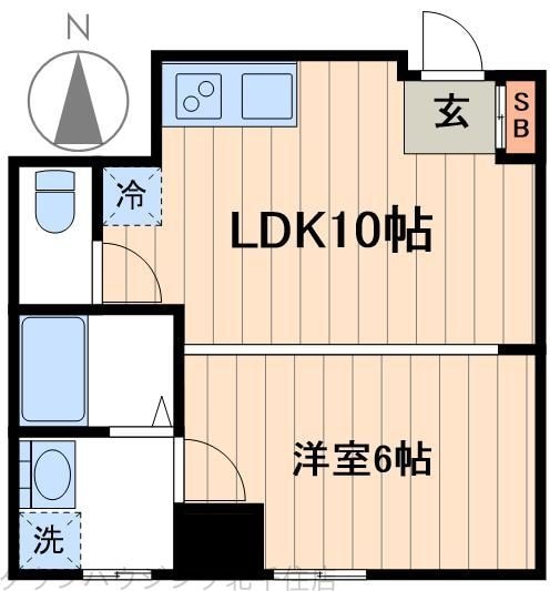 EMBLEM西新井の物件間取画像