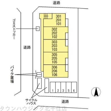 Ark　Bliss六町の物件内観写真