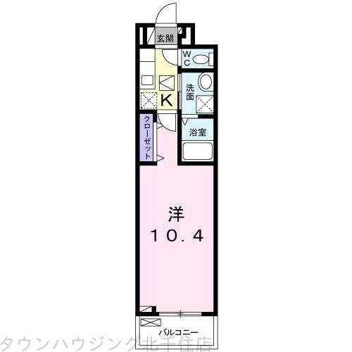 ラリュールの物件間取画像