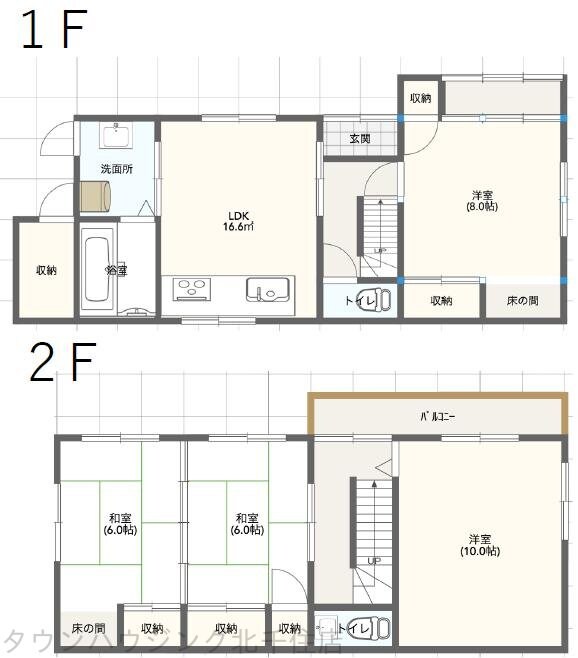 PUERTA北千住の物件間取画像