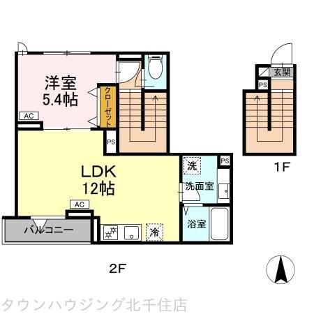 グラナーデ六月の物件間取画像