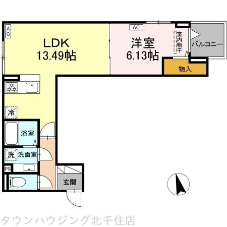 グラナーデ加賀の物件間取画像