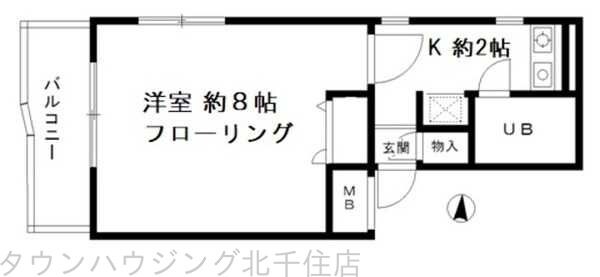 ラ・カーサミューズIIの物件間取画像