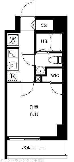 アーバンパークお花茶屋の物件間取画像