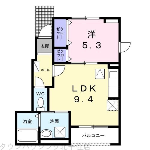 メゾン・フォレストの物件間取画像