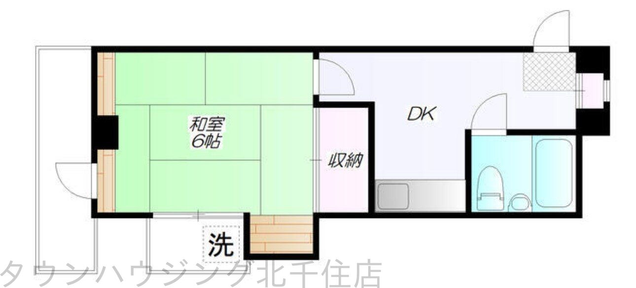 松本ビルの物件間取画像