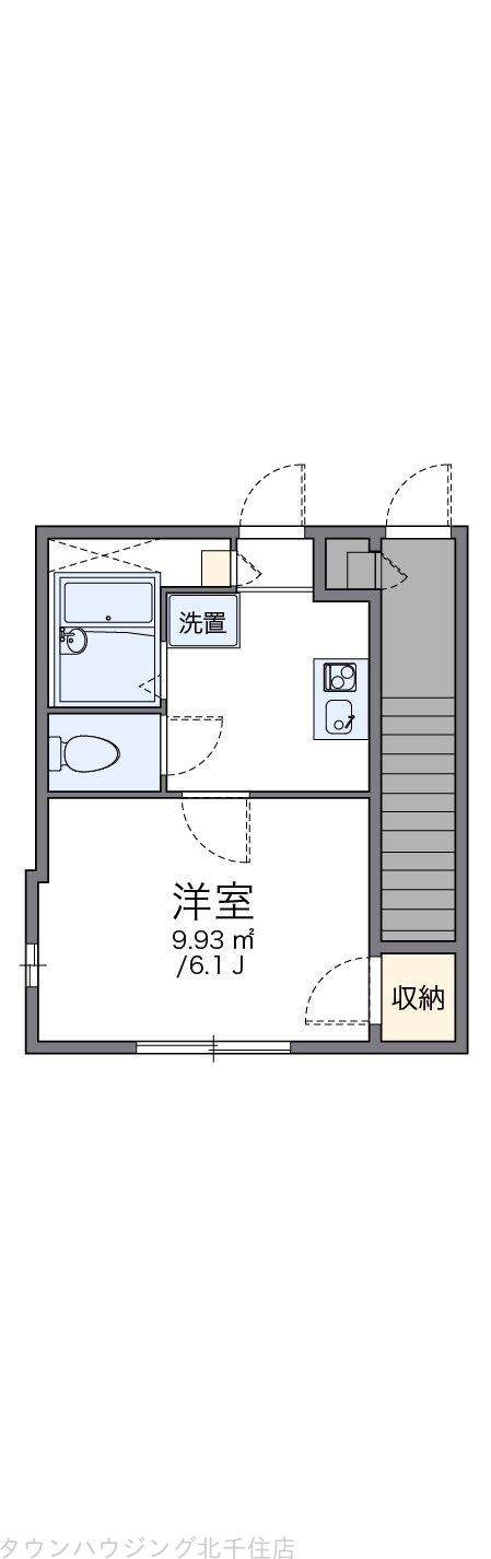 レオパレス扇の物件間取画像