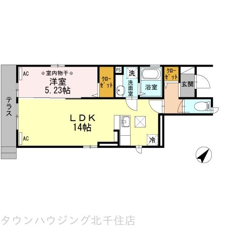 セジュールＫ・Ｋハウス　Ｋハウスの物件間取画像