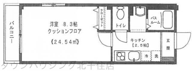 グランドールアクアの物件間取画像