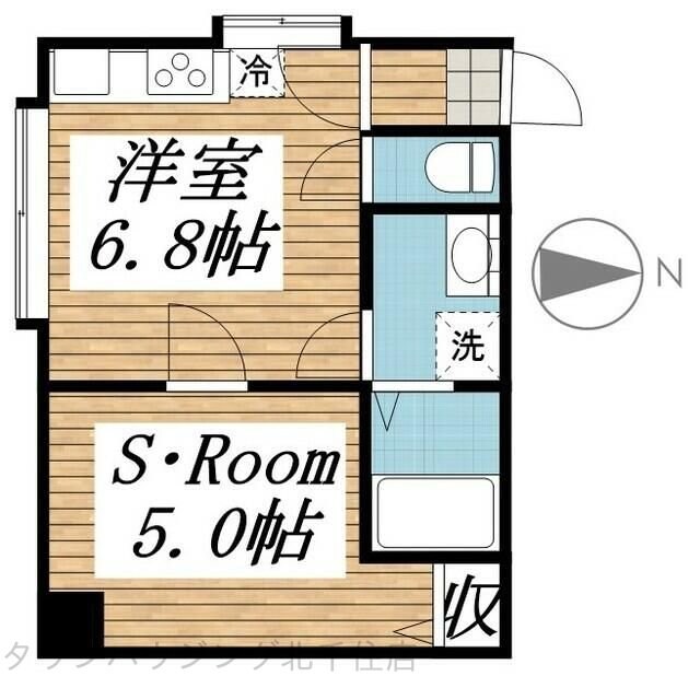 グランズレジデンス梅田の物件間取画像