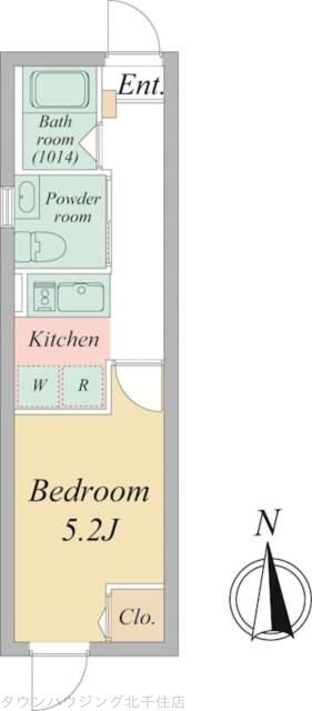 Ｔｈｅ　Ｄｏｒｃｈｅｓｔｅｒ　βの物件間取画像