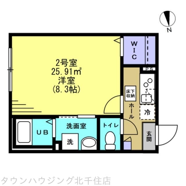 CS千住新橋の物件間取画像