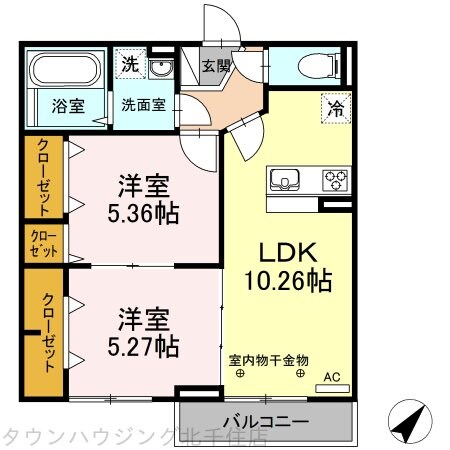 Miwastage IIの物件間取画像