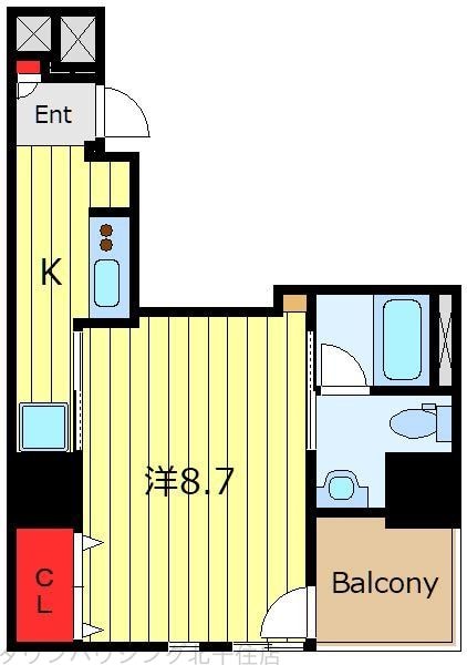 八番館の物件間取画像