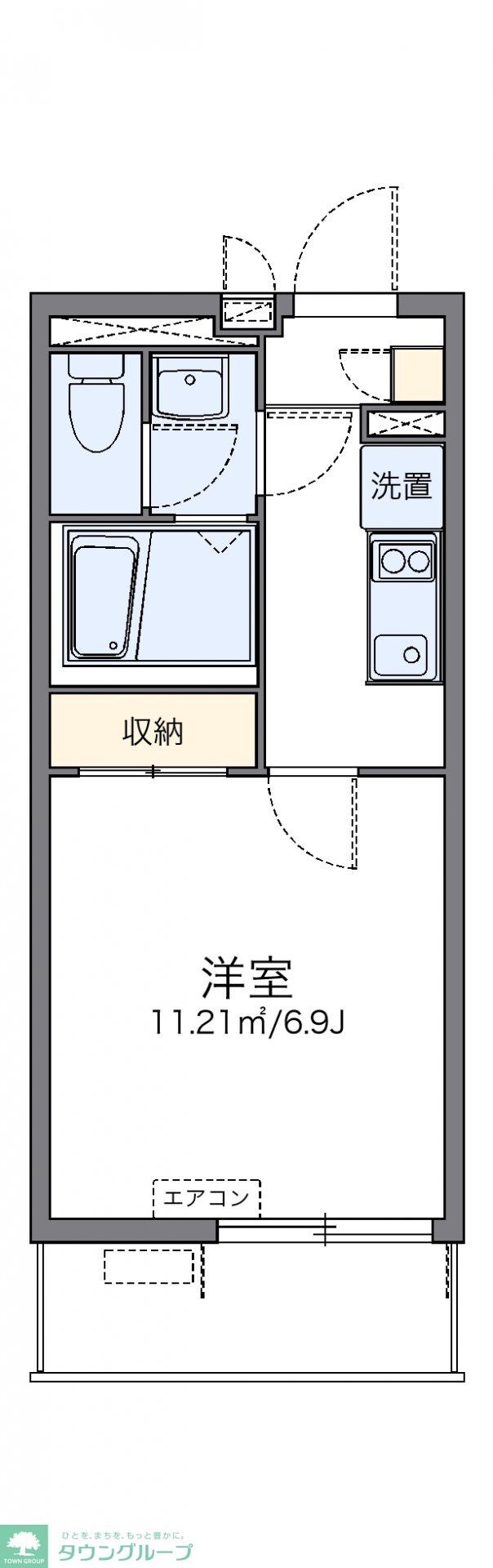 レオネクストプランドール千寿の物件間取画像