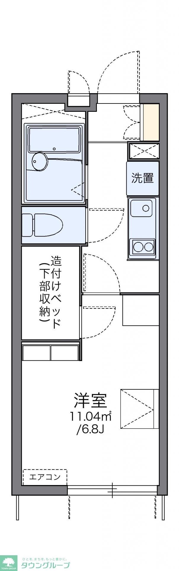 レオパレスＫＯＥＭＯＮ　Iの物件間取画像