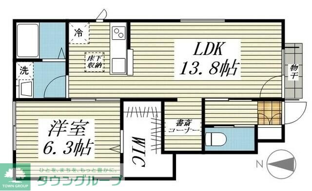 仮）足立区東綾瀬３丁目計画の物件間取画像