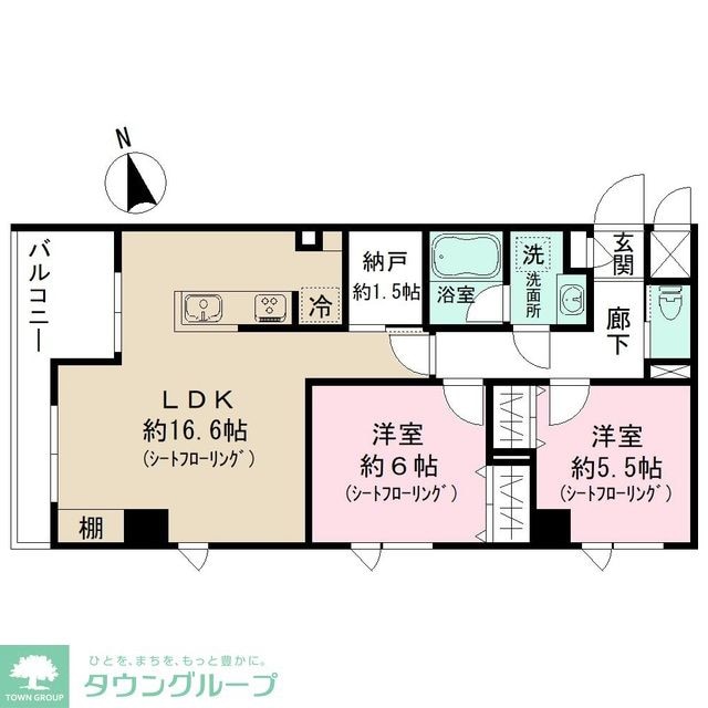 （仮称）足立区千住東１丁目計画の物件間取画像