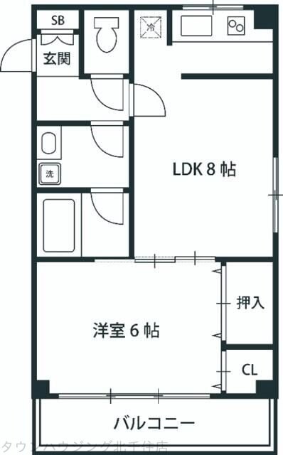 ワコーレ千住Ａ棟の物件間取画像