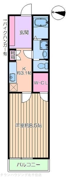 Ｏｌｅａの物件間取画像