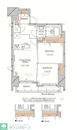 ブランシエスタ上野の物件間取画像