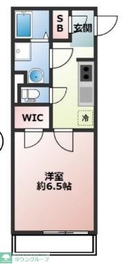 ミルグレースの物件間取画像