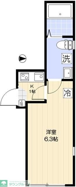 ユニヴェール西新井の物件間取画像