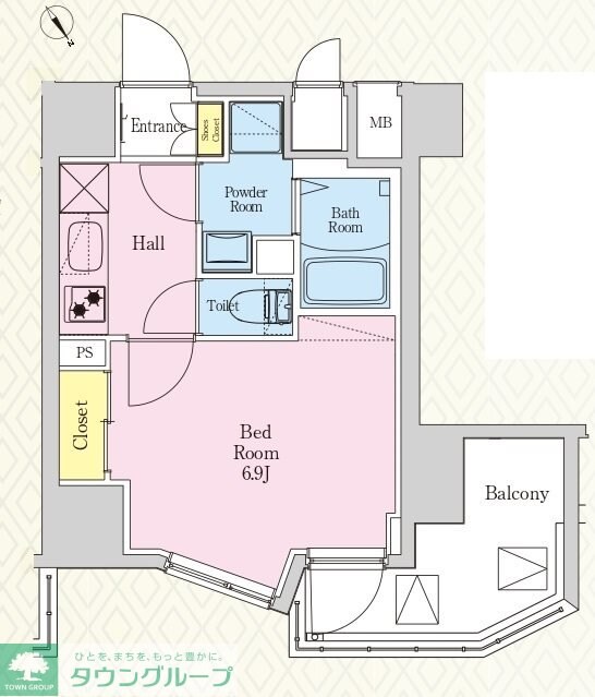 ＨＹ’ｓ　梅島Ｃｏｎｆｏｒｔの物件間取画像