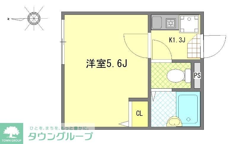 Well-being江北の物件間取画像