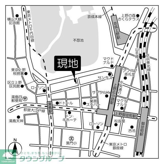 池之端加茂ビルAの物件内観写真