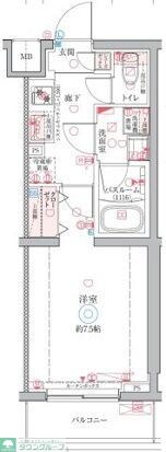クレヴィスタ高砂の物件間取画像