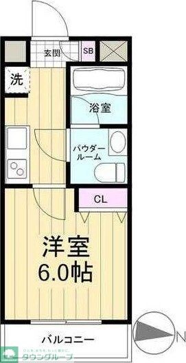 ＡＺＥＳＴお花茶屋IVの物件間取画像