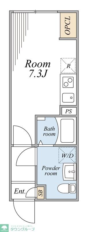 オークノワール綾瀬の物件間取画像