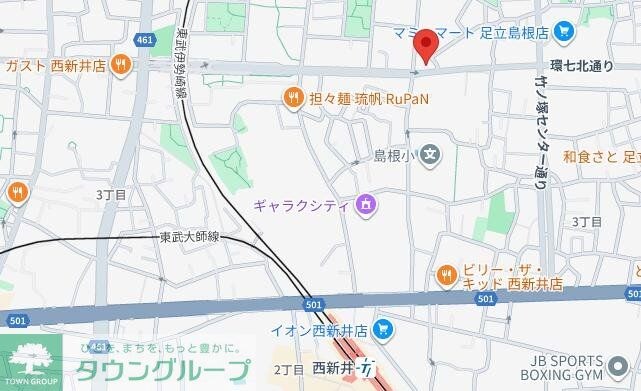 ティーグル足立島根の物件内観写真