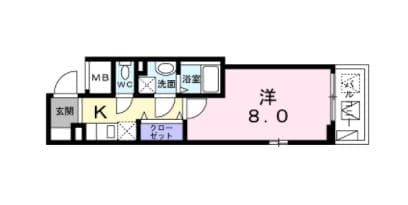 ジェイドの物件間取画像