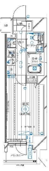 レガリス亀戸の物件間取画像