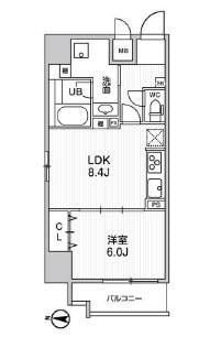 ROOTs Kikukawaの物件間取画像